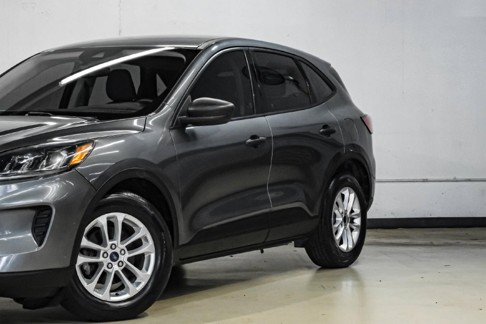 2021 Gray Metallic /Gray Ford Escape S (1FMCU0F62MU) with an 1.5L EcoBoost engine, Automatic transmission, located at 15300 Midway Rd., Addison, TX, 75001, (972) 702-0011, 32.958321, -96.838074- Photo#5