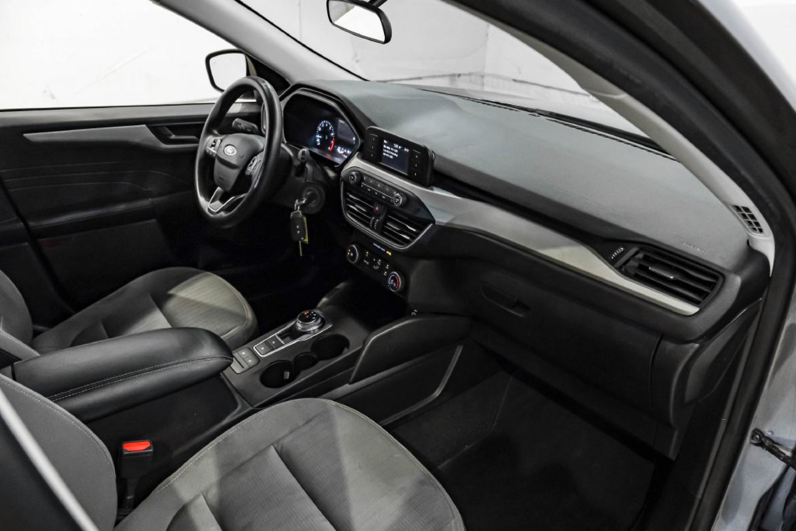 2021 Gray Metallic /Gray Ford Escape S (1FMCU0F62MU) with an 1.5L EcoBoost engine, Automatic transmission, located at 15300 Midway Rd., Addison, TX, 75001, (972) 702-0011, 32.958321, -96.838074- Photo#17