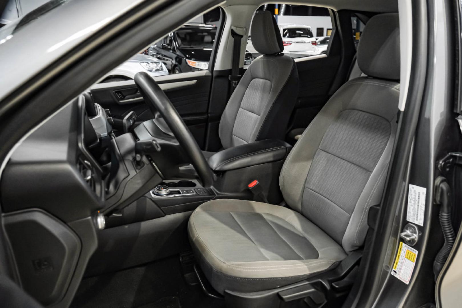 2021 Gray Metallic /Gray Ford Escape S (1FMCU0F62MU) with an 1.5L EcoBoost engine, Automatic transmission, located at 15300 Midway Rd., Addison, TX, 75001, (972) 702-0011, 32.958321, -96.838074- Photo#30