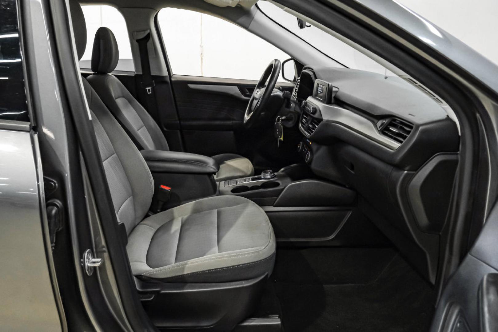 2021 Gray Metallic /Gray Ford Escape S (1FMCU0F62MU) with an 1.5L EcoBoost engine, Automatic transmission, located at 15300 Midway Rd., Addison, TX, 75001, (972) 702-0011, 32.958321, -96.838074- Photo#32