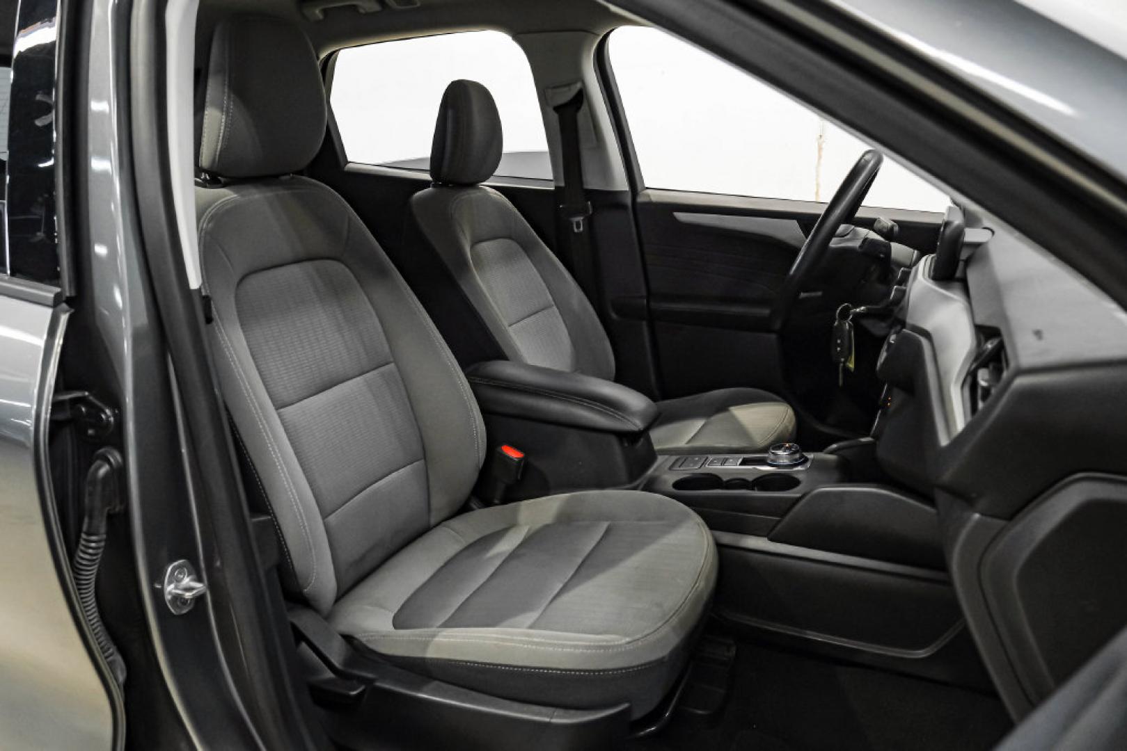 2021 Gray Metallic /Gray Ford Escape S (1FMCU0F62MU) with an 1.5L EcoBoost engine, Automatic transmission, located at 15300 Midway Rd., Addison, TX, 75001, (972) 702-0011, 32.958321, -96.838074- Photo#33