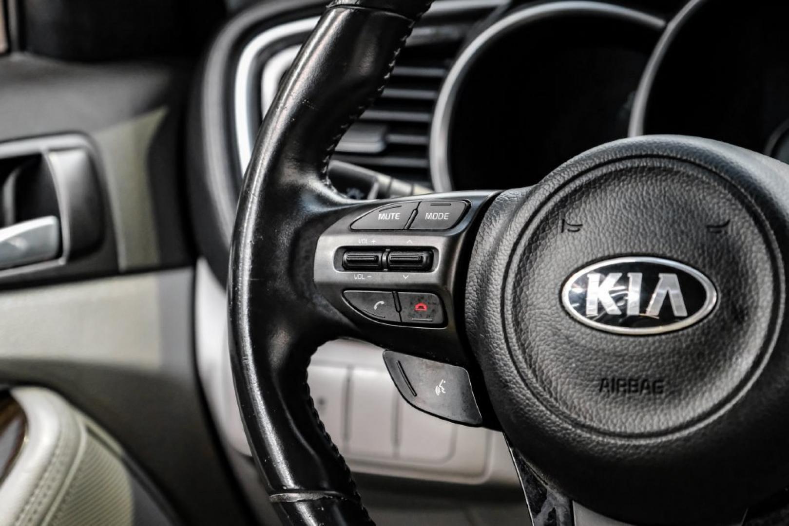 2014 Bright Silver /Gray Kia Optima EX (5XXGN4A77EG) with an 2.4L I4 DGI DOHC engine, Automatic transmission, located at 15300 Midway Rd., Addison, TX, 75001, (972) 702-0011, 32.958321, -96.838074- Photo#16