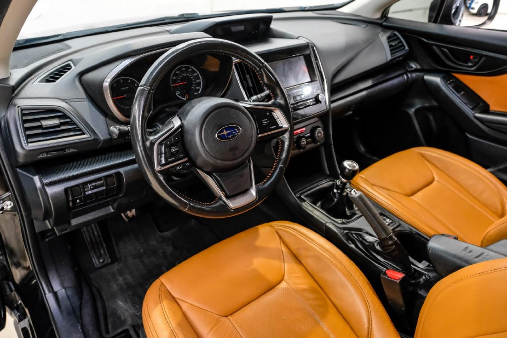 2018 Crystal Black Silica /Black Subaru Crosstrek 2.0i Premium (JF2GTABC5JG) with an 2.0L 16V DOHC engine, Manual transmission, located at 15300 Midway Rd., Addison, TX, 75001, (972) 702-0011, 32.958321, -96.838074- Photo#2