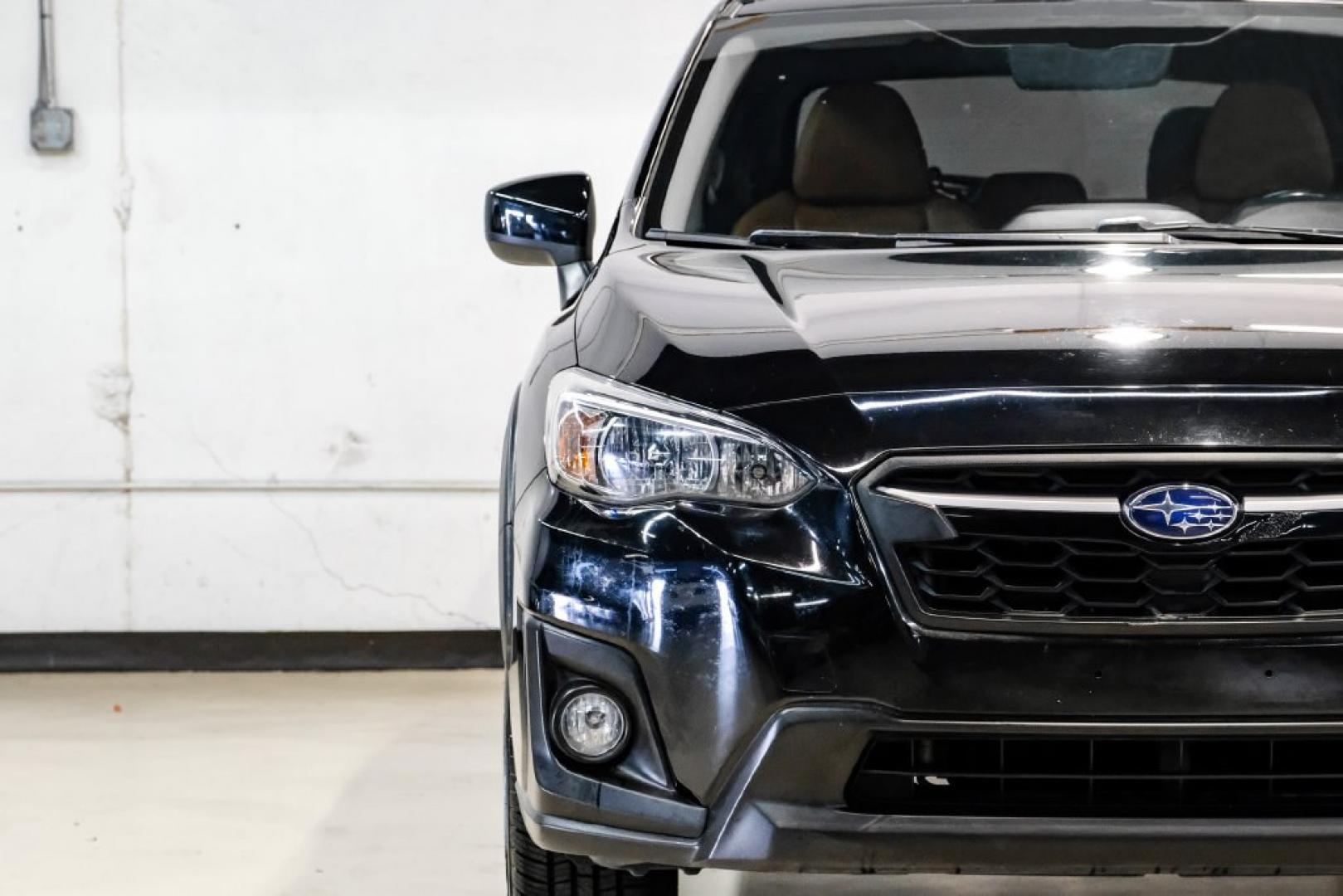 2018 Crystal Black Silica /Black Subaru Crosstrek 2.0i Premium (JF2GTABC5JG) with an 2.0L 16V DOHC engine, Manual transmission, located at 15300 Midway Rd., Addison, TX, 75001, (972) 702-0011, 32.958321, -96.838074- Photo#43