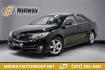 2014 Attitude Black Metallic /Black Toyota Camry SE (4T1BF1FK9EU) with an 2.5L I4 SMPI DOHC engine, Automatic transmission, located at 15300 Midway Rd., Addison, TX, 75001, (972) 702-0011, 32.958321, -96.838074- Photo#0