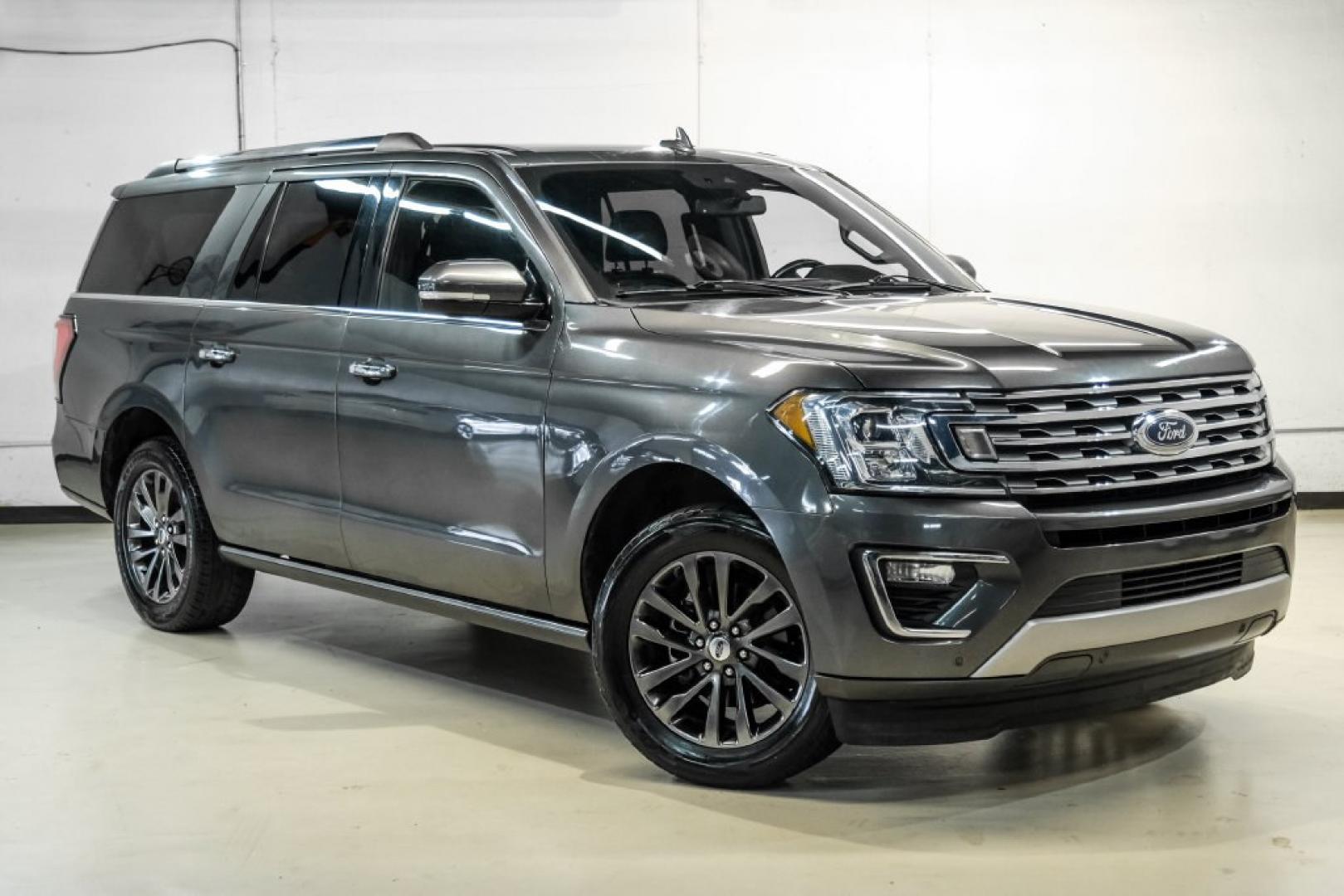 2021 Magnetic /Ebony Ford Expedition Max Limited (1FMJK1KTXME) with an EcoBoost 3.5L V6 GTDi DOHC 24V Twin Turbocharged engine, Automatic transmission, located at 15300 Midway Rd., Addison, TX, 75001, (972) 702-0011, 32.958321, -96.838074- Photo#6