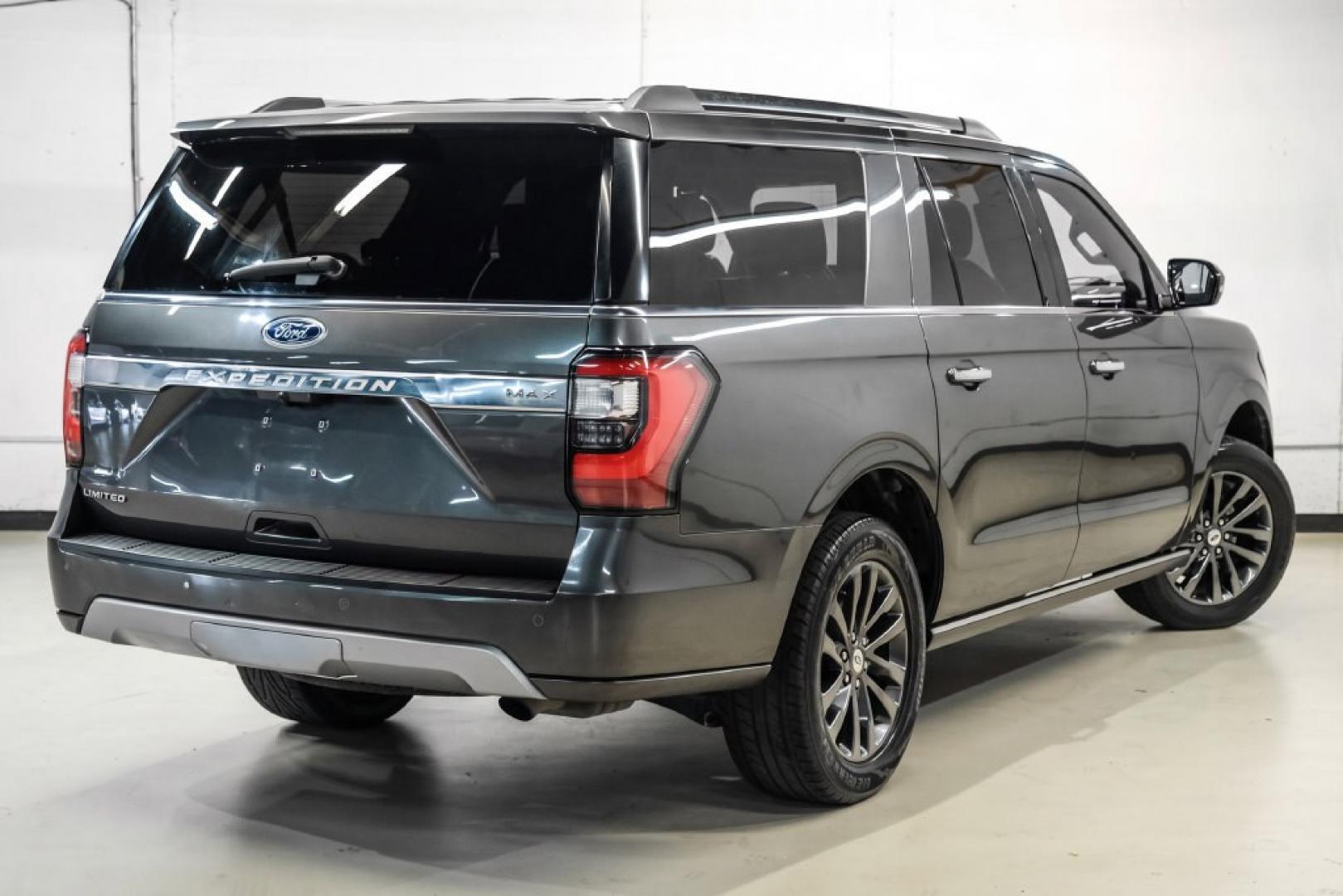 2021 Magnetic /Ebony Ford Expedition Max Limited (1FMJK1KTXME) with an EcoBoost 3.5L V6 GTDi DOHC 24V Twin Turbocharged engine, Automatic transmission, located at 15300 Midway Rd., Addison, TX, 75001, (972) 702-0011, 32.958321, -96.838074- Photo#8