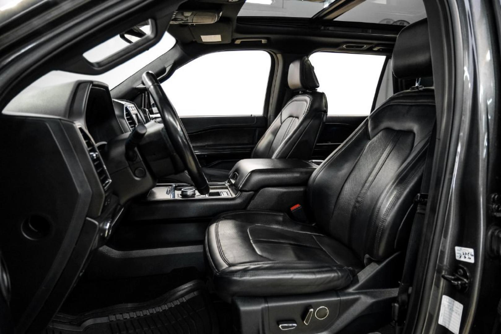 2021 Magnetic /Ebony Ford Expedition Max Limited (1FMJK1KTXME) with an EcoBoost 3.5L V6 GTDi DOHC 24V Twin Turbocharged engine, Automatic transmission, located at 15300 Midway Rd., Addison, TX, 75001, (972) 702-0011, 32.958321, -96.838074- Photo#31