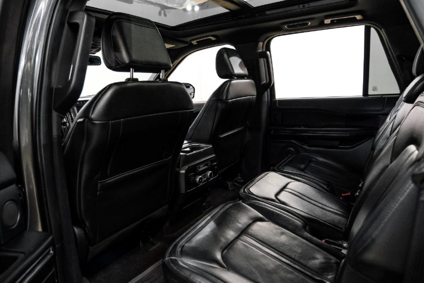 2021 Magnetic /Ebony Ford Expedition Max Limited (1FMJK1KTXME) with an EcoBoost 3.5L V6 GTDi DOHC 24V Twin Turbocharged engine, Automatic transmission, located at 15300 Midway Rd., Addison, TX, 75001, (972) 702-0011, 32.958321, -96.838074- Photo#37
