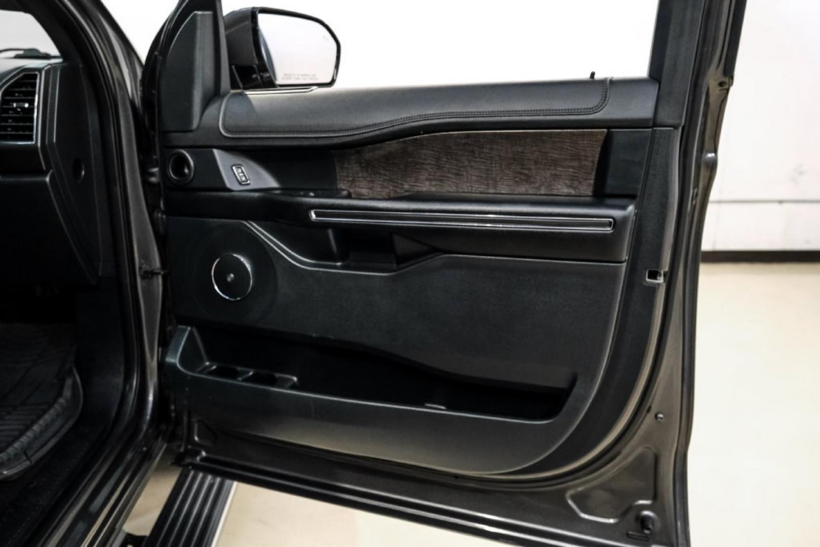 2021 Magnetic /Ebony Ford Expedition Max Limited (1FMJK1KTXME) with an EcoBoost 3.5L V6 GTDi DOHC 24V Twin Turbocharged engine, Automatic transmission, located at 15300 Midway Rd., Addison, TX, 75001, (972) 702-0011, 32.958321, -96.838074- Photo#43