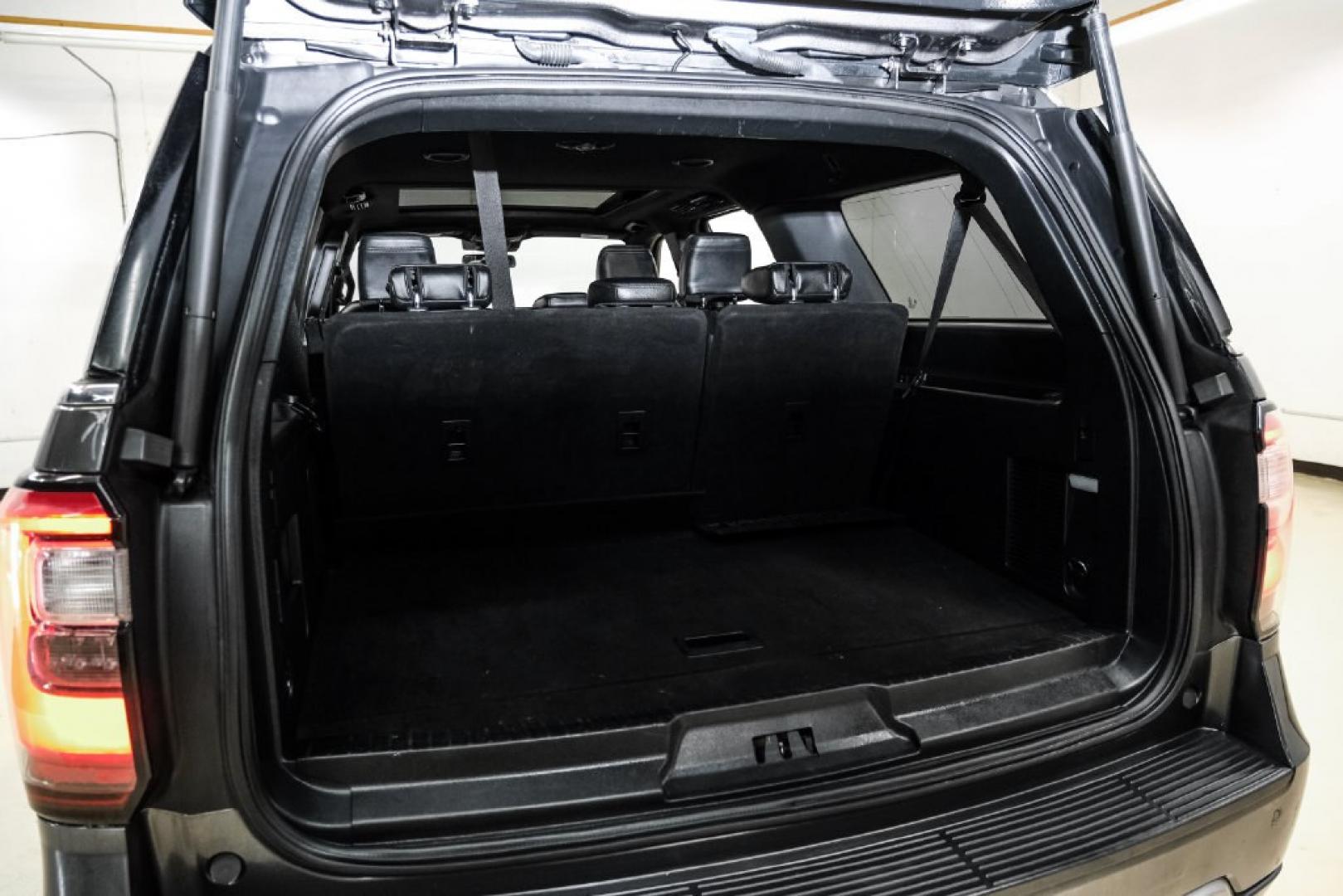 2021 Magnetic /Ebony Ford Expedition Max Limited (1FMJK1KTXME) with an EcoBoost 3.5L V6 GTDi DOHC 24V Twin Turbocharged engine, Automatic transmission, located at 15300 Midway Rd., Addison, TX, 75001, (972) 702-0011, 32.958321, -96.838074- Photo#52
