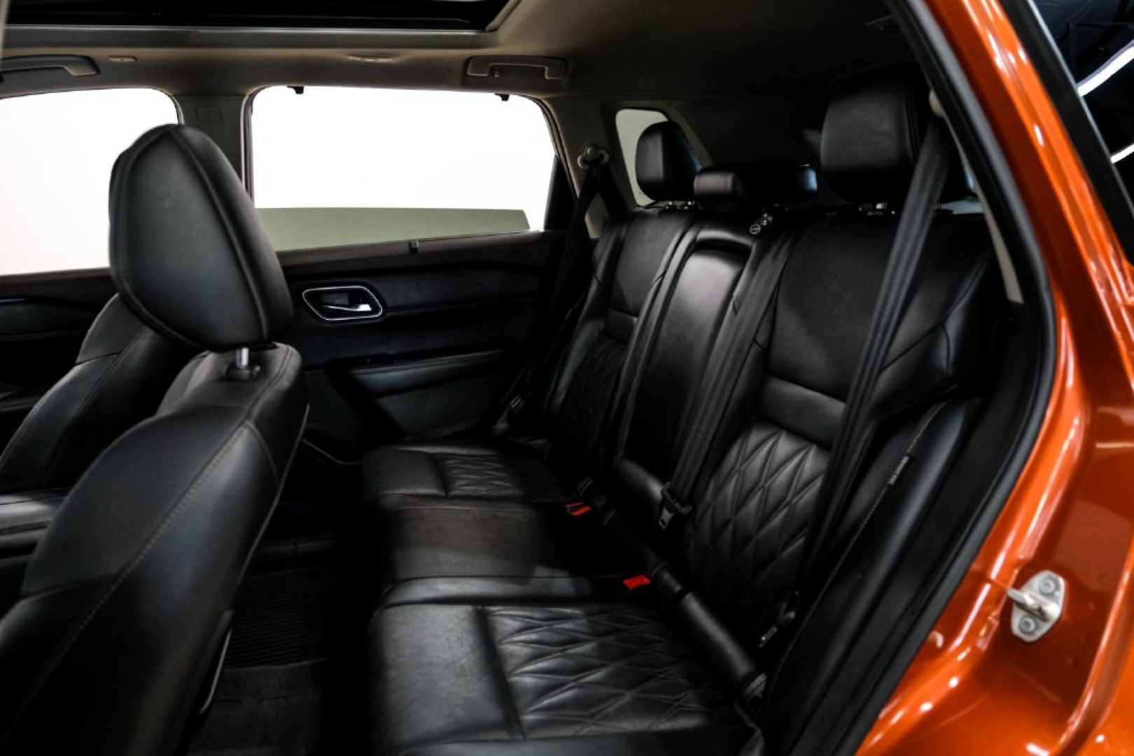 2023 Super Black /Charcoal Nissan Rogue Platinum (JN8BT3DD8PW) with an 1.5L I3 Turbocharged DOHC 12V LEV3-ULEV50 201hp engine, CVT transmission, located at 15300 Midway Rd., Addison, TX, 75001, (972) 702-0011, 32.958321, -96.838074- Photo#38