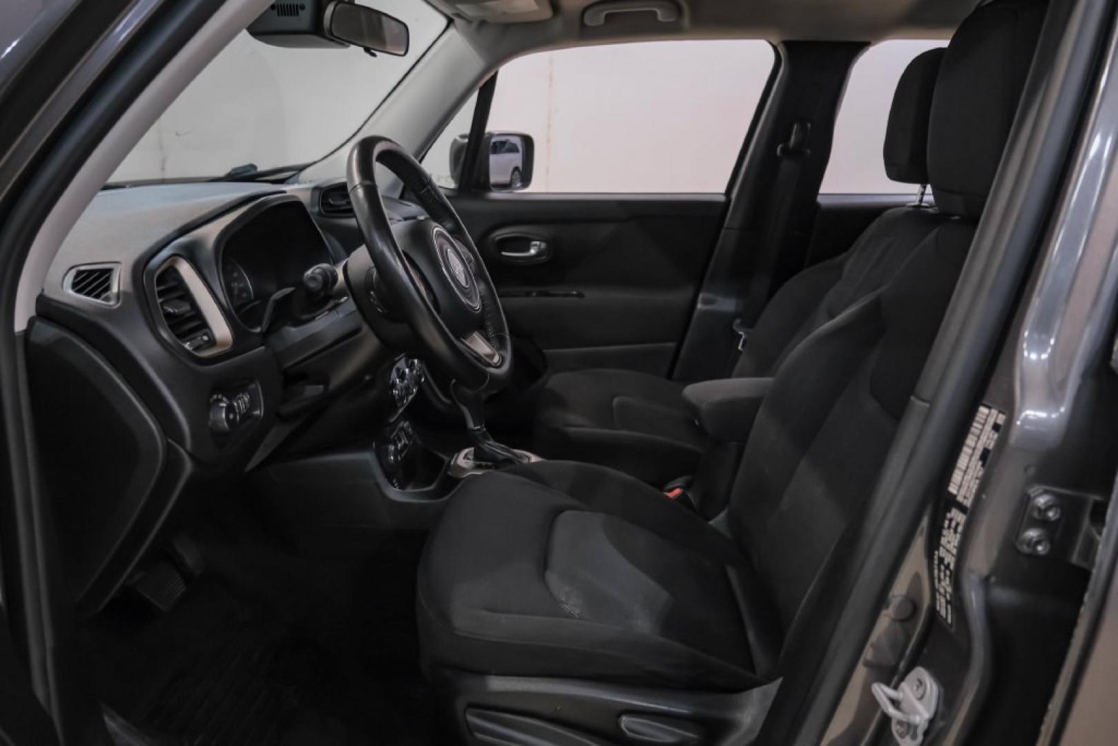 2017 Crystal Metallic /Black Jeep Renegade Latitude (ZACCJBBB1HP) with an 2.4L I4 MultiAir engine, Automatic transmission, located at 15300 Midway Rd., Addison, TX, 75001, (972) 702-0011, 32.958321, -96.838074- Photo#3