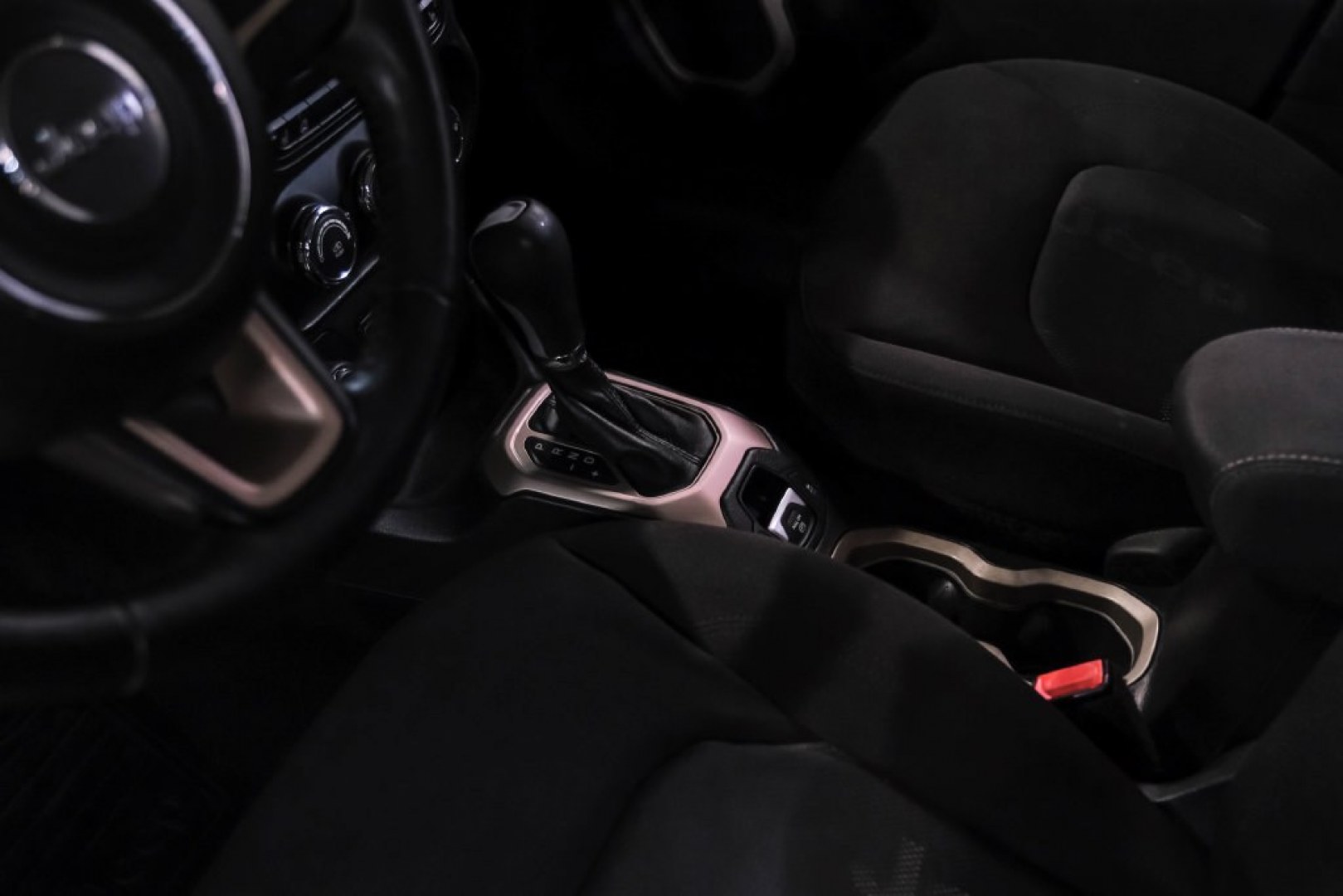 2017 Crystal Metallic /Black Jeep Renegade Latitude (ZACCJBBB1HP) with an 2.4L I4 MultiAir engine, Automatic transmission, located at 15300 Midway Rd., Addison, TX, 75001, (972) 702-0011, 32.958321, -96.838074- Photo#22
