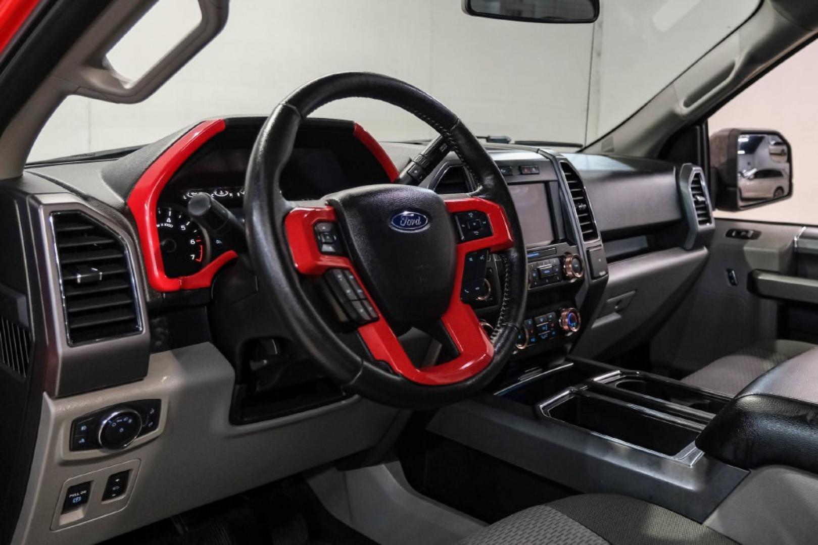 2019 Race Red /Medium Earth Gray Ford F-150 XLT (1FTEW1E56KF) with an 5.0L V8 engine, Automatic transmission, located at 15300 Midway Rd., Addison, TX, 75001, (972) 702-0011, 32.958321, -96.838074- Photo#2