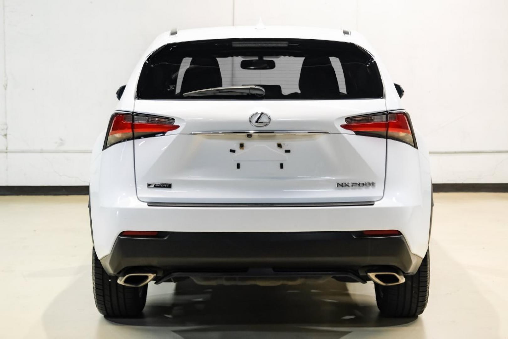 2017 Ultra White /F Sport Rioja Red Lexus NX 200t F Sport (JTJYARBZ1H2) with an 2.0L 16V DOHC engine, Automatic transmission, located at 15300 Midway Rd., Addison, TX, 75001, (972) 702-0011, 32.958321, -96.838074 - HOME OF THE NO HAGGLE PRICE - WHOLESALE PRICES TO THE PUBLIC!! 200t F Sport, 4D Sport Utility, 2.0L 16V DOHC, 6-Speed Automatic, FWD, Ultra White, F Sport Rioja Red Premium Synthetic. Odometer is 39824 miles below market average!<br><br>Ultra White 2017 Lexus NX 200t F Sport<br><br>Recent Arrival! 2- Photo#8