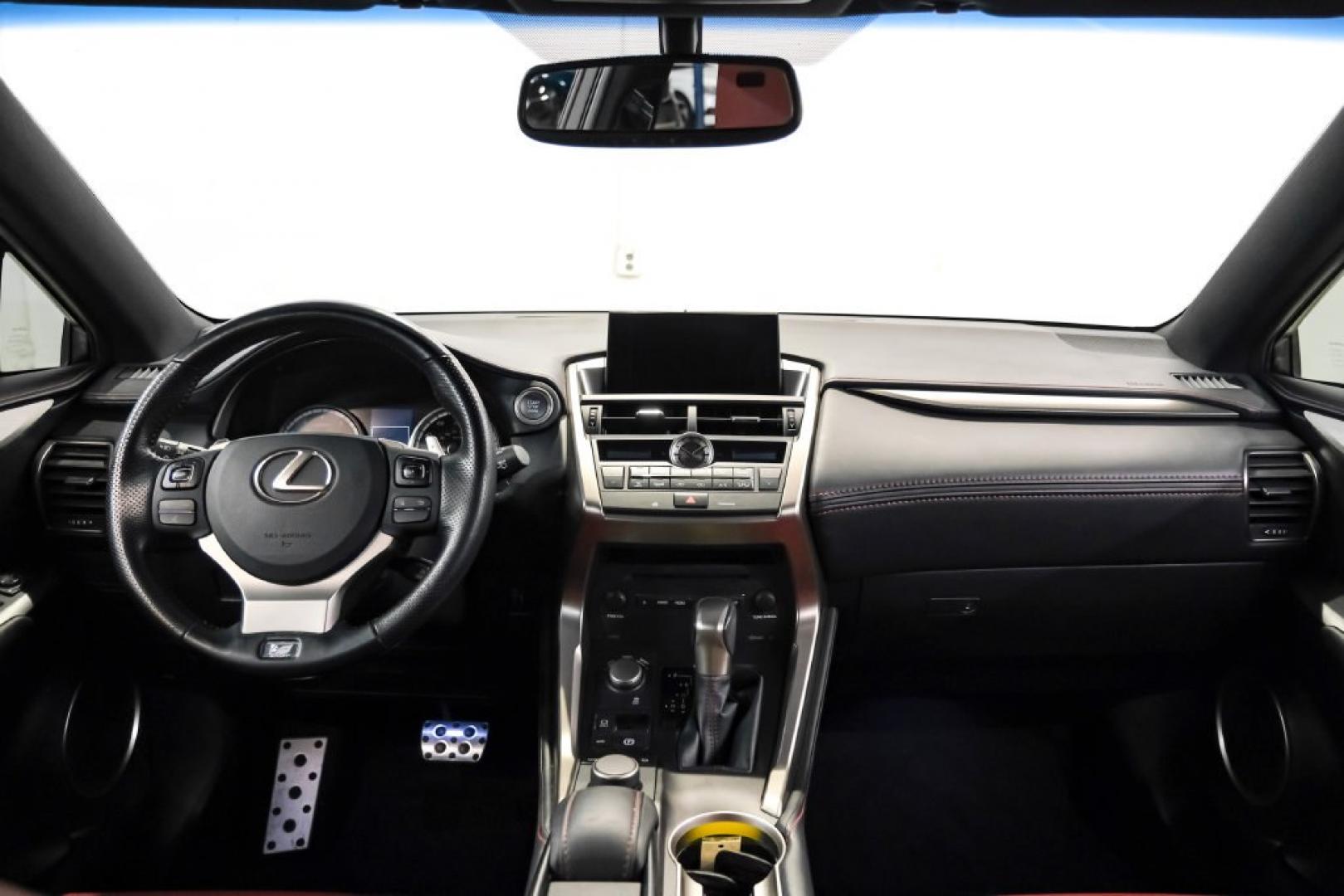 2017 Ultra White /F Sport Rioja Red Lexus NX 200t F Sport (JTJYARBZ1H2) with an 2.0L 16V DOHC engine, Automatic transmission, located at 15300 Midway Rd., Addison, TX, 75001, (972) 702-0011, 32.958321, -96.838074 - HOME OF THE NO HAGGLE PRICE - WHOLESALE PRICES TO THE PUBLIC!! 200t F Sport, 4D Sport Utility, 2.0L 16V DOHC, 6-Speed Automatic, FWD, Ultra White, F Sport Rioja Red Premium Synthetic. Odometer is 39824 miles below market average!<br><br>Ultra White 2017 Lexus NX 200t F Sport<br><br>Recent Arrival! 2- Photo#15