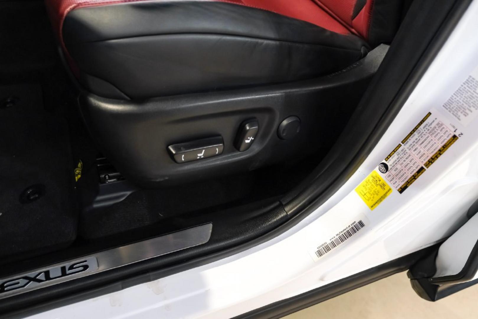 2017 Ultra White /F Sport Rioja Red Lexus NX 200t F Sport (JTJYARBZ1H2) with an 2.0L 16V DOHC engine, Automatic transmission, located at 15300 Midway Rd., Addison, TX, 75001, (972) 702-0011, 32.958321, -96.838074 - HOME OF THE NO HAGGLE PRICE - WHOLESALE PRICES TO THE PUBLIC!! 200t F Sport, 4D Sport Utility, 2.0L 16V DOHC, 6-Speed Automatic, FWD, Ultra White, F Sport Rioja Red Premium Synthetic. Odometer is 39824 miles below market average!<br><br>Ultra White 2017 Lexus NX 200t F Sport<br><br>Recent Arrival! 2- Photo#33
