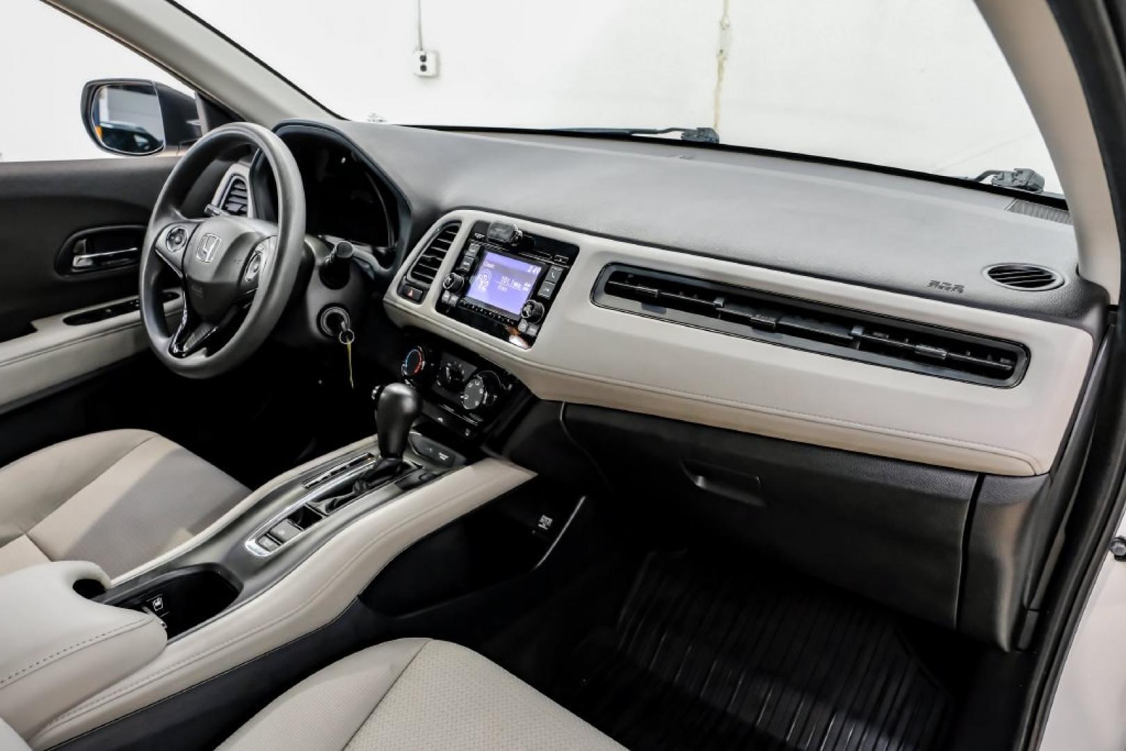 2020 Platinum White Pearl /Gray Honda HR-V LX (3CZRU6H30LM) with an 1.8L I4 SOHC 16V i-VTEC engine, CVT transmission, located at 15300 Midway Rd., Addison, TX, 75001, (972) 702-0011, 32.958321, -96.838074- Photo#11
