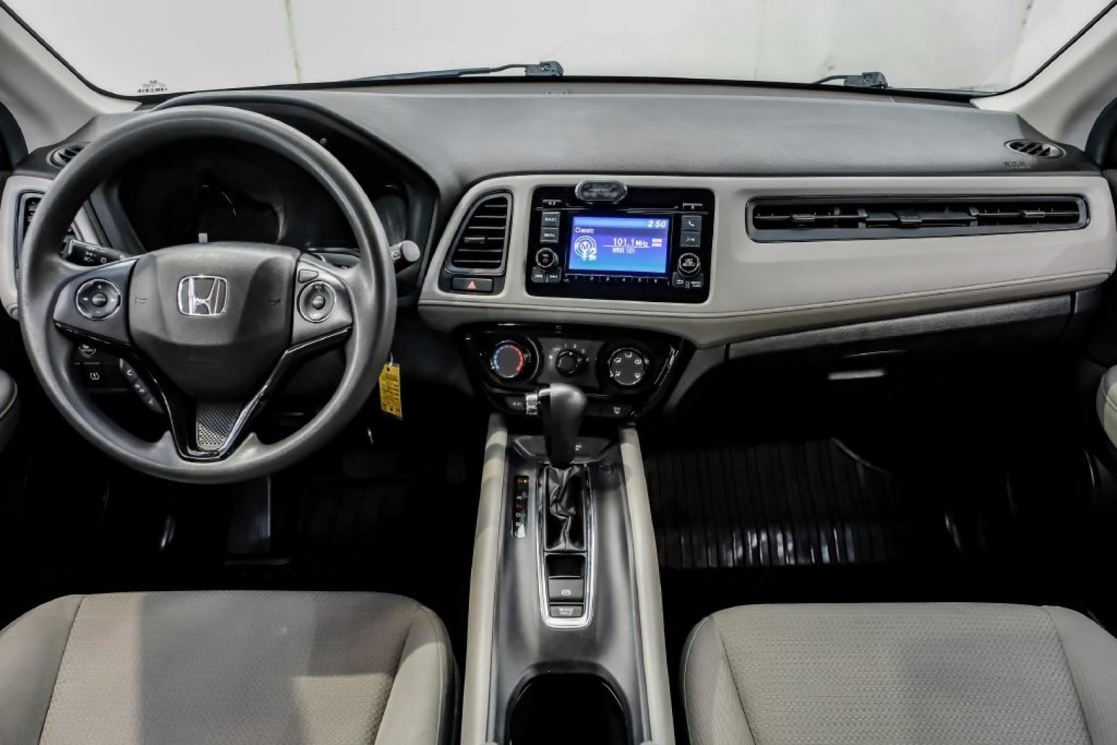 2020 Platinum White Pearl /Gray Honda HR-V LX (3CZRU6H30LM) with an 1.8L I4 SOHC 16V i-VTEC engine, CVT transmission, located at 15300 Midway Rd., Addison, TX, 75001, (972) 702-0011, 32.958321, -96.838074- Photo#12