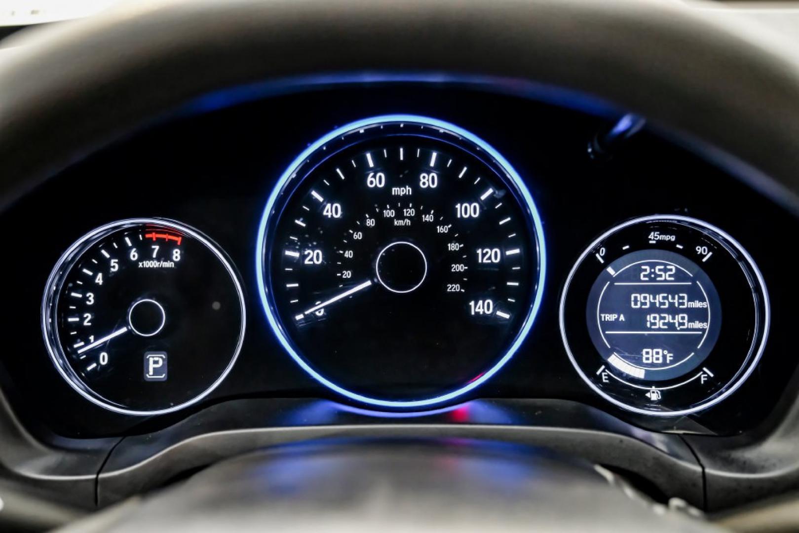2020 Platinum White Pearl /Gray Honda HR-V LX (3CZRU6H30LM) with an 1.8L I4 SOHC 16V i-VTEC engine, CVT transmission, located at 15300 Midway Rd., Addison, TX, 75001, (972) 702-0011, 32.958321, -96.838074- Photo#18
