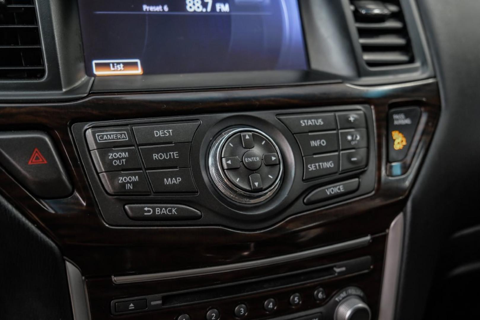 2014 Super Black /Charcoal Nissan Pathfinder Platinum (5N1AR2MN7EC) with an 3.5L V6 engine, CVT transmission, located at 15300 Midway Rd., Addison, TX, 75001, (972) 702-0011, 32.958321, -96.838074- Photo#30