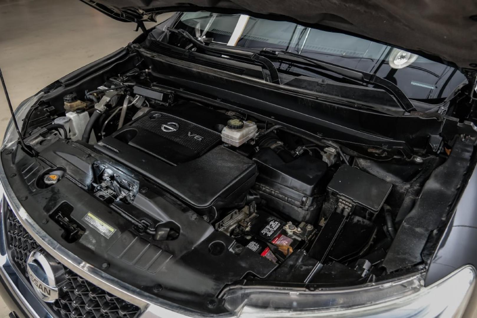 2014 Super Black /Charcoal Nissan Pathfinder Platinum (5N1AR2MN7EC) with an 3.5L V6 engine, CVT transmission, located at 15300 Midway Rd., Addison, TX, 75001, (972) 702-0011, 32.958321, -96.838074- Photo#58
