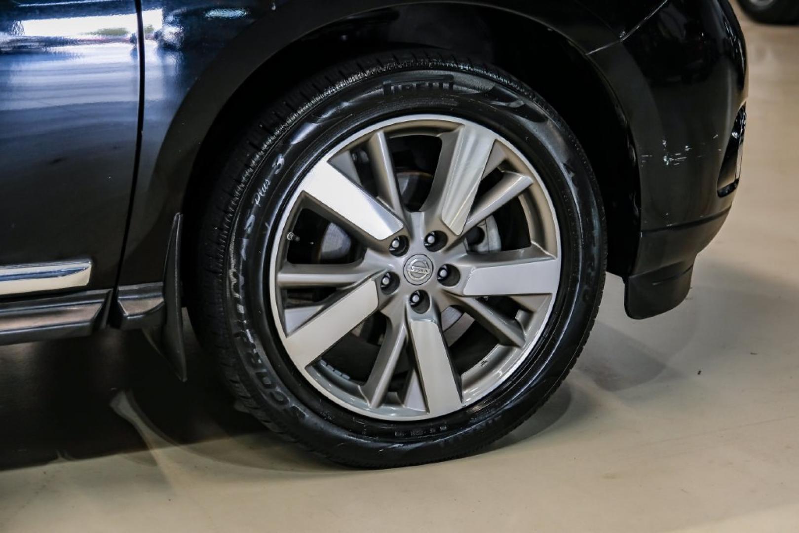 2014 Super Black /Charcoal Nissan Pathfinder Platinum (5N1AR2MN7EC) with an 3.5L V6 engine, CVT transmission, located at 15300 Midway Rd., Addison, TX, 75001, (972) 702-0011, 32.958321, -96.838074- Photo#66