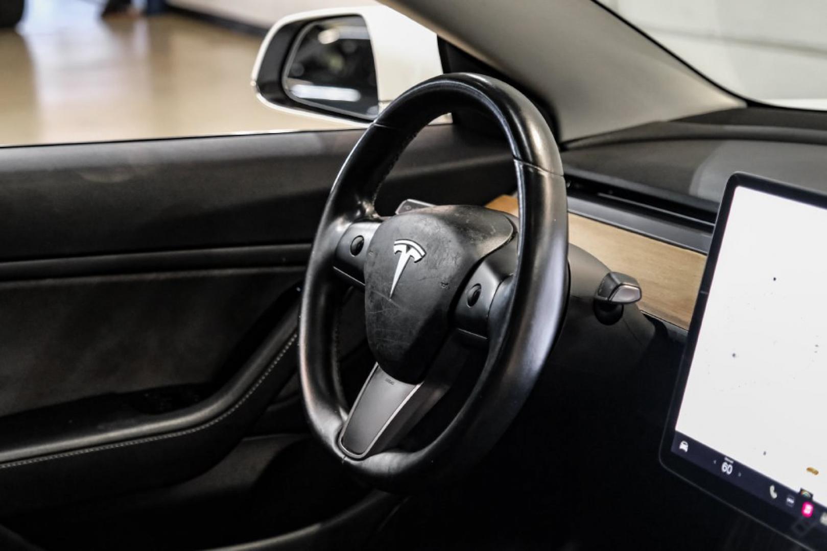 2018 Pearl White Multi-Coat /Black Tesla Model 3 Long Range (5YJ3E1EAXJF) with an Electric Motor engine, Automatic transmission, located at 15300 Midway Rd., Addison, TX, 75001, (972) 702-0011, 32.958321, -96.838074- Photo#12