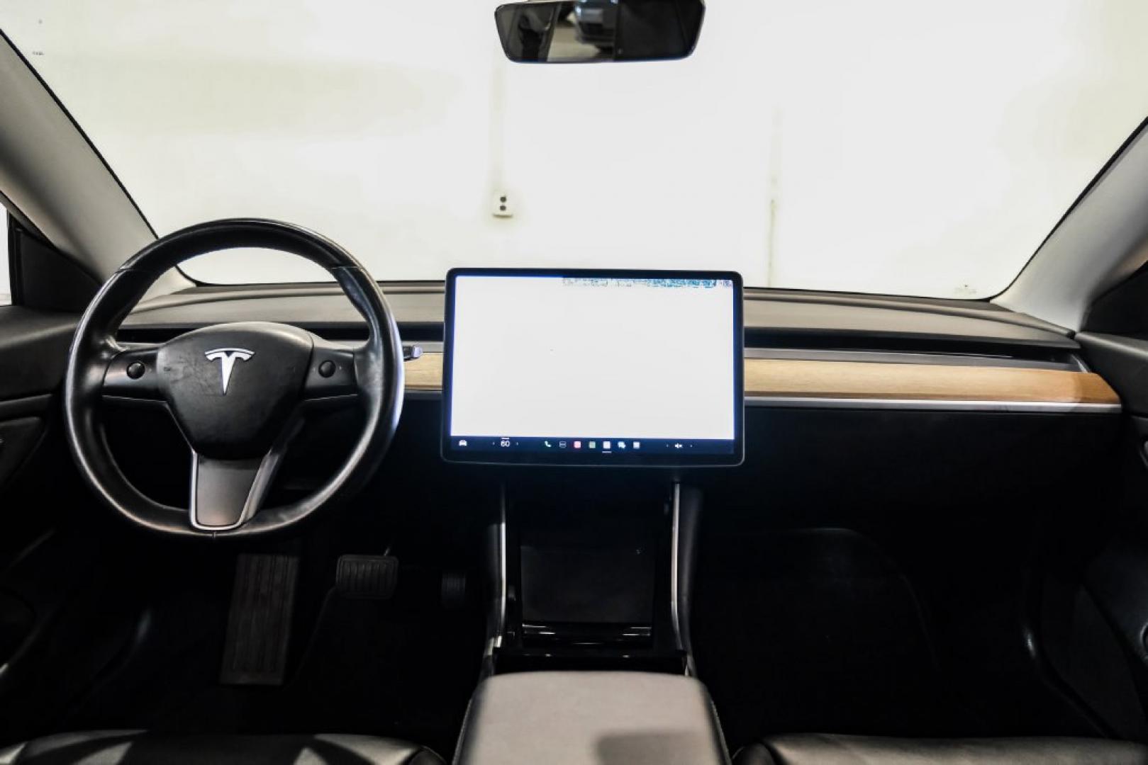 2018 Pearl White Multi-Coat /Black Tesla Model 3 Long Range (5YJ3E1EAXJF) with an Electric Motor engine, Automatic transmission, located at 15300 Midway Rd., Addison, TX, 75001, (972) 702-0011, 32.958321, -96.838074- Photo#13