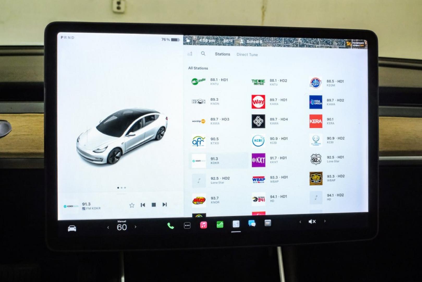 2018 Pearl White Multi-Coat /Black Tesla Model 3 Long Range (5YJ3E1EAXJF) with an Electric Motor engine, Automatic transmission, located at 15300 Midway Rd., Addison, TX, 75001, (972) 702-0011, 32.958321, -96.838074- Photo#23