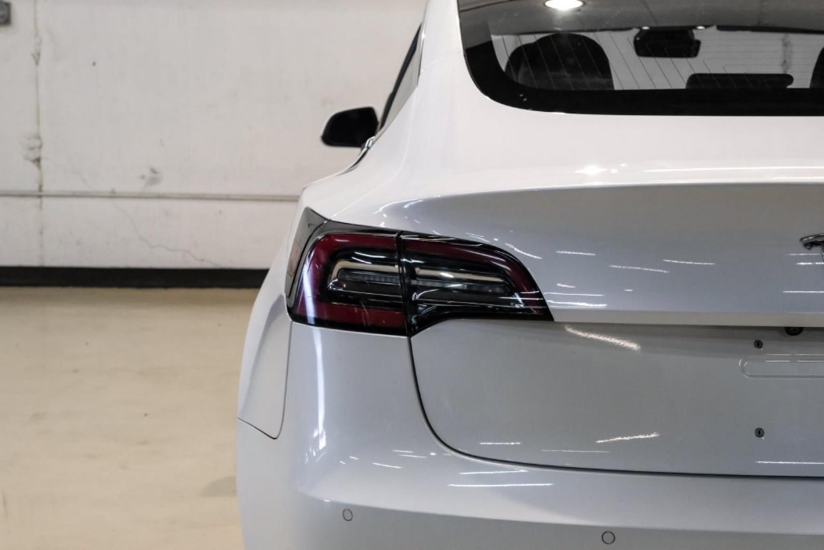 2018 Pearl White Multi-Coat /Black Tesla Model 3 Long Range (5YJ3E1EAXJF) with an Electric Motor engine, Automatic transmission, located at 15300 Midway Rd., Addison, TX, 75001, (972) 702-0011, 32.958321, -96.838074- Photo#38