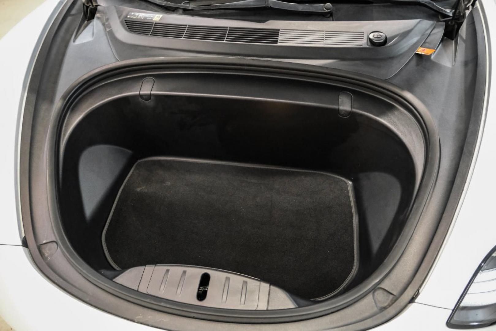 2018 Pearl White Multi-Coat /Black Tesla Model 3 Long Range (5YJ3E1EAXJF) with an Electric Motor engine, Automatic transmission, located at 15300 Midway Rd., Addison, TX, 75001, (972) 702-0011, 32.958321, -96.838074- Photo#39