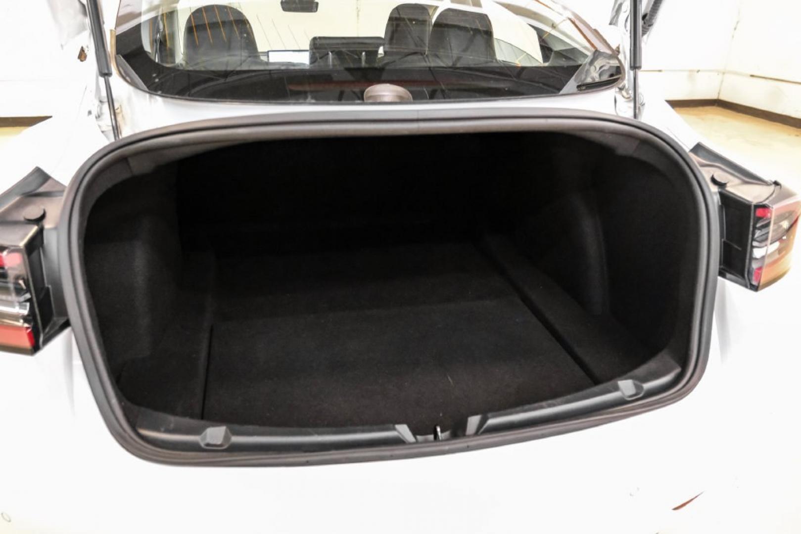 2018 Pearl White Multi-Coat /Black Tesla Model 3 Long Range (5YJ3E1EAXJF) with an Electric Motor engine, Automatic transmission, located at 15300 Midway Rd., Addison, TX, 75001, (972) 702-0011, 32.958321, -96.838074- Photo#42