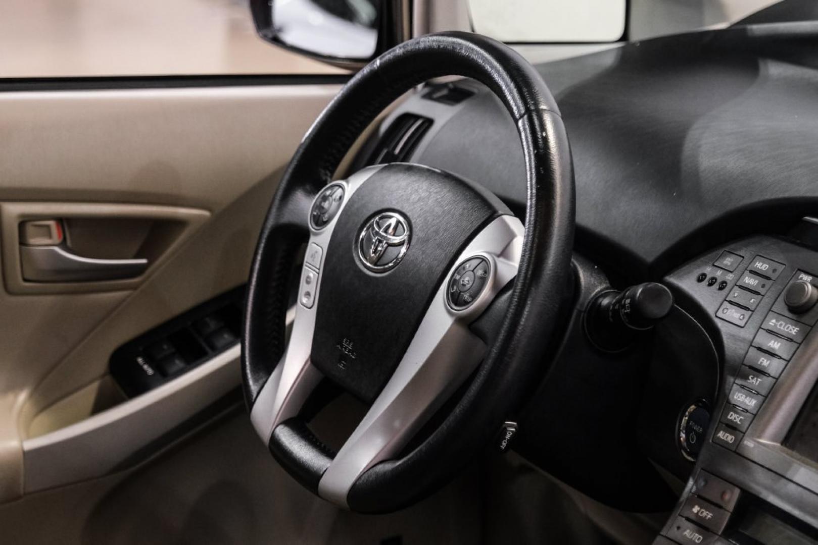 2012 Barcelona Red Metallic /Bisque Toyota Prius Four (JTDKN3DU9C1) with an 1.8L 4-Cylinder DOHC 16V VVT-i engine, CVT transmission, located at 15300 Midway Rd., Addison, TX, 75001, (972) 702-0011, 32.958321, -96.838074- Photo#14