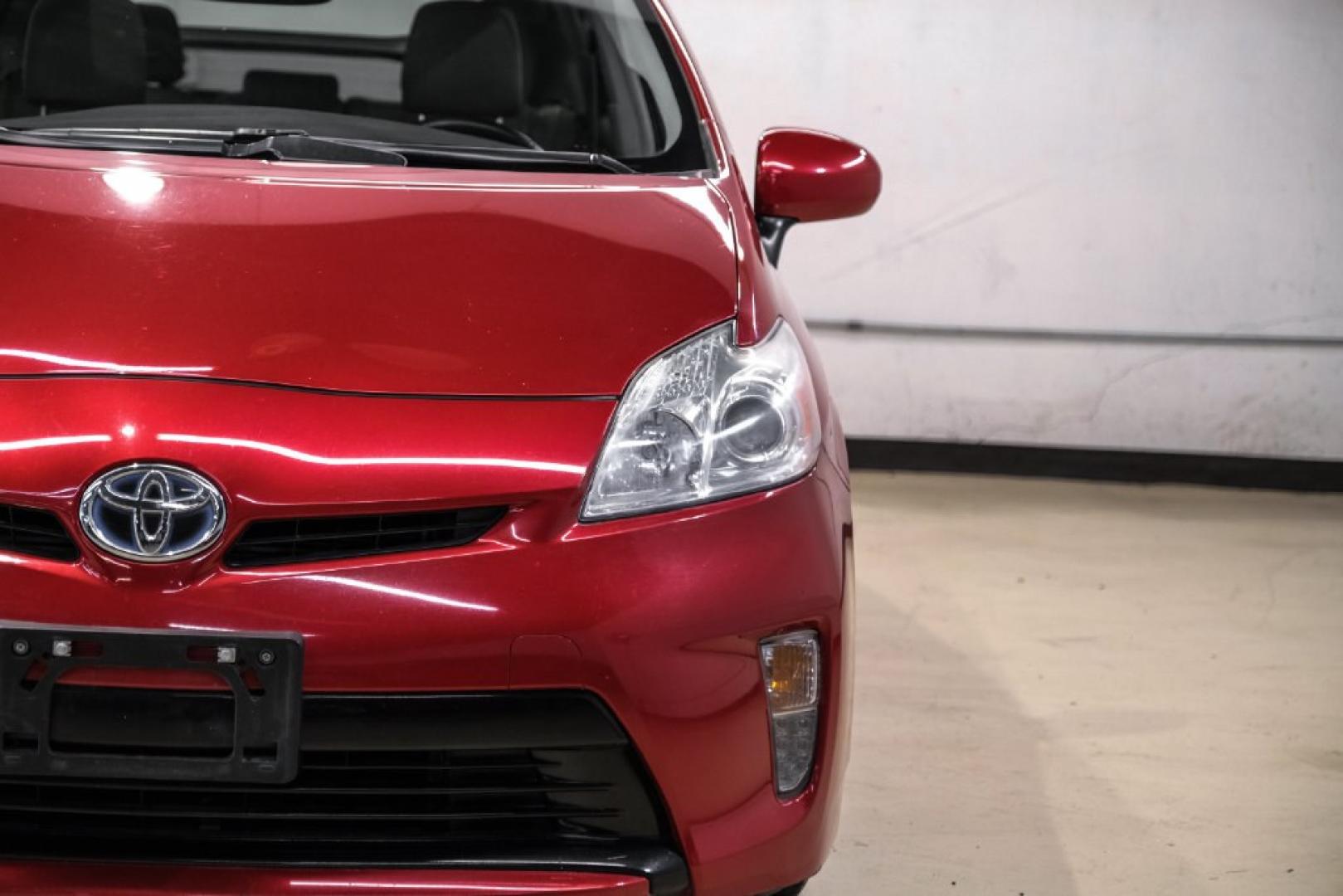 2012 Barcelona Red Metallic /Bisque Toyota Prius Four (JTDKN3DU9C1) with an 1.8L 4-Cylinder DOHC 16V VVT-i engine, CVT transmission, located at 15300 Midway Rd., Addison, TX, 75001, (972) 702-0011, 32.958321, -96.838074- Photo#41