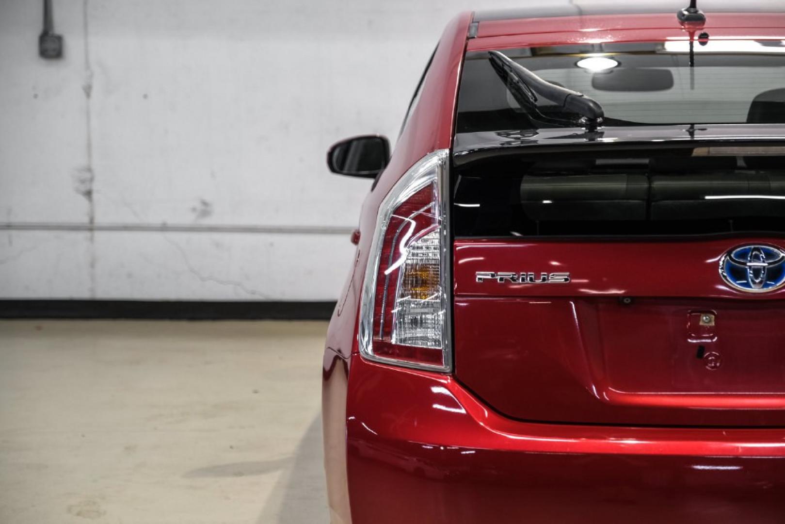 2012 Barcelona Red Metallic /Bisque Toyota Prius Four (JTDKN3DU9C1) with an 1.8L 4-Cylinder DOHC 16V VVT-i engine, CVT transmission, located at 15300 Midway Rd., Addison, TX, 75001, (972) 702-0011, 32.958321, -96.838074- Photo#42