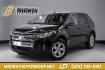 2013 Tuxedo Black Metallic /Black Ford Edge SEL (2FMDK4JC7DB) with an 3.5L V6 Ti-VCT engine, Automatic transmission, located at 15300 Midway Rd., Addison, TX, 75001, (972) 702-0011, 32.958321, -96.838074- Photo#0