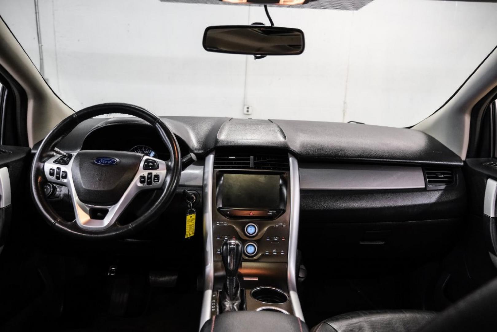 2013 Tuxedo Black Metallic /Black Ford Edge SEL (2FMDK4JC7DB) with an 3.5L V6 Ti-VCT engine, Automatic transmission, located at 15300 Midway Rd., Addison, TX, 75001, (972) 702-0011, 32.958321, -96.838074- Photo#15