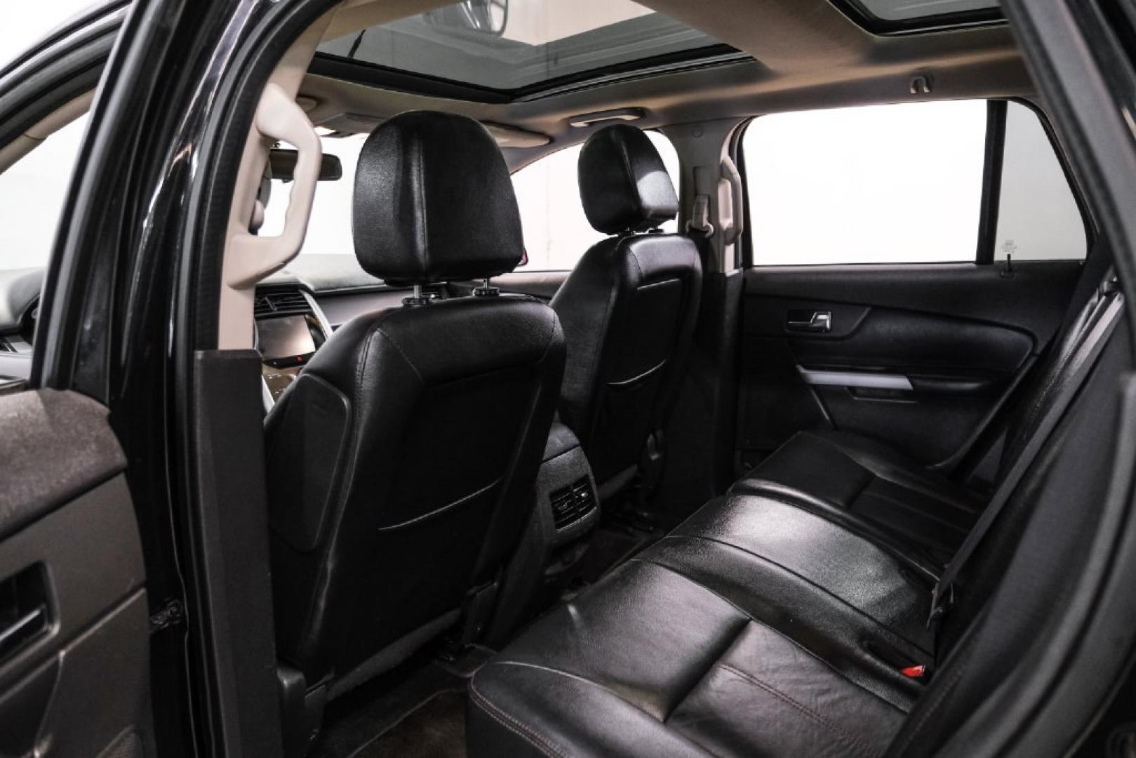 2013 Tuxedo Black Metallic /Black Ford Edge SEL (2FMDK4JC7DB) with an 3.5L V6 Ti-VCT engine, Automatic transmission, located at 15300 Midway Rd., Addison, TX, 75001, (972) 702-0011, 32.958321, -96.838074- Photo#36