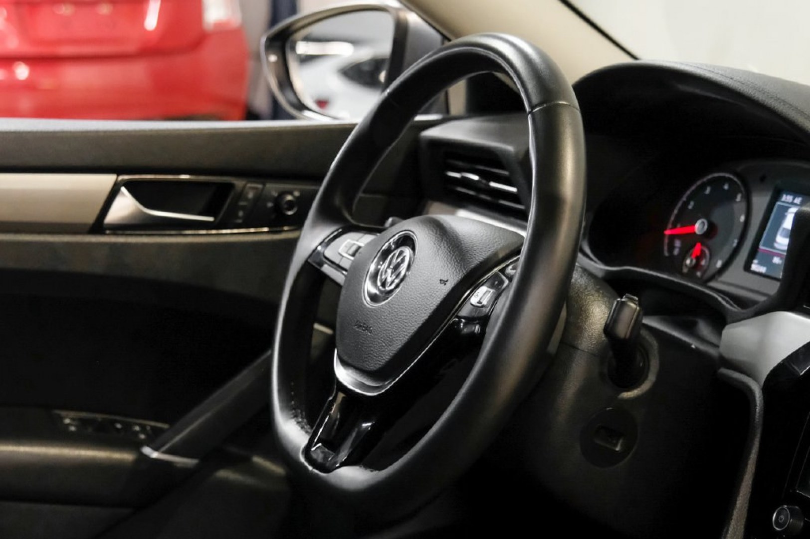 2022 Platinum Gray Metallic /Titan Black Volkswagen Passat 2.0T SE (1VWSA7A30NC) with an 2.0L I4 TSI Turbocharged engine, Automatic transmission, located at 15300 Midway Rd., Addison, TX, 75001, (972) 702-0011, 32.958321, -96.838074- Photo#19
