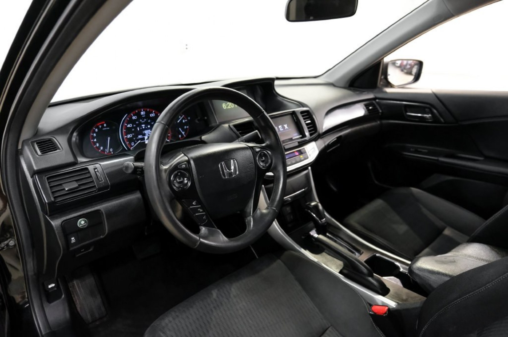 2014 Crystal Black Pearl /Black Honda Accord Sport (1HGCR2F52EA) with an 2.4L I4 DOHC i-VTEC 16V engine, CVT transmission, located at 15300 Midway Rd., Addison, TX, 75001, (972) 702-0011, 32.958321, -96.838074- Photo#2