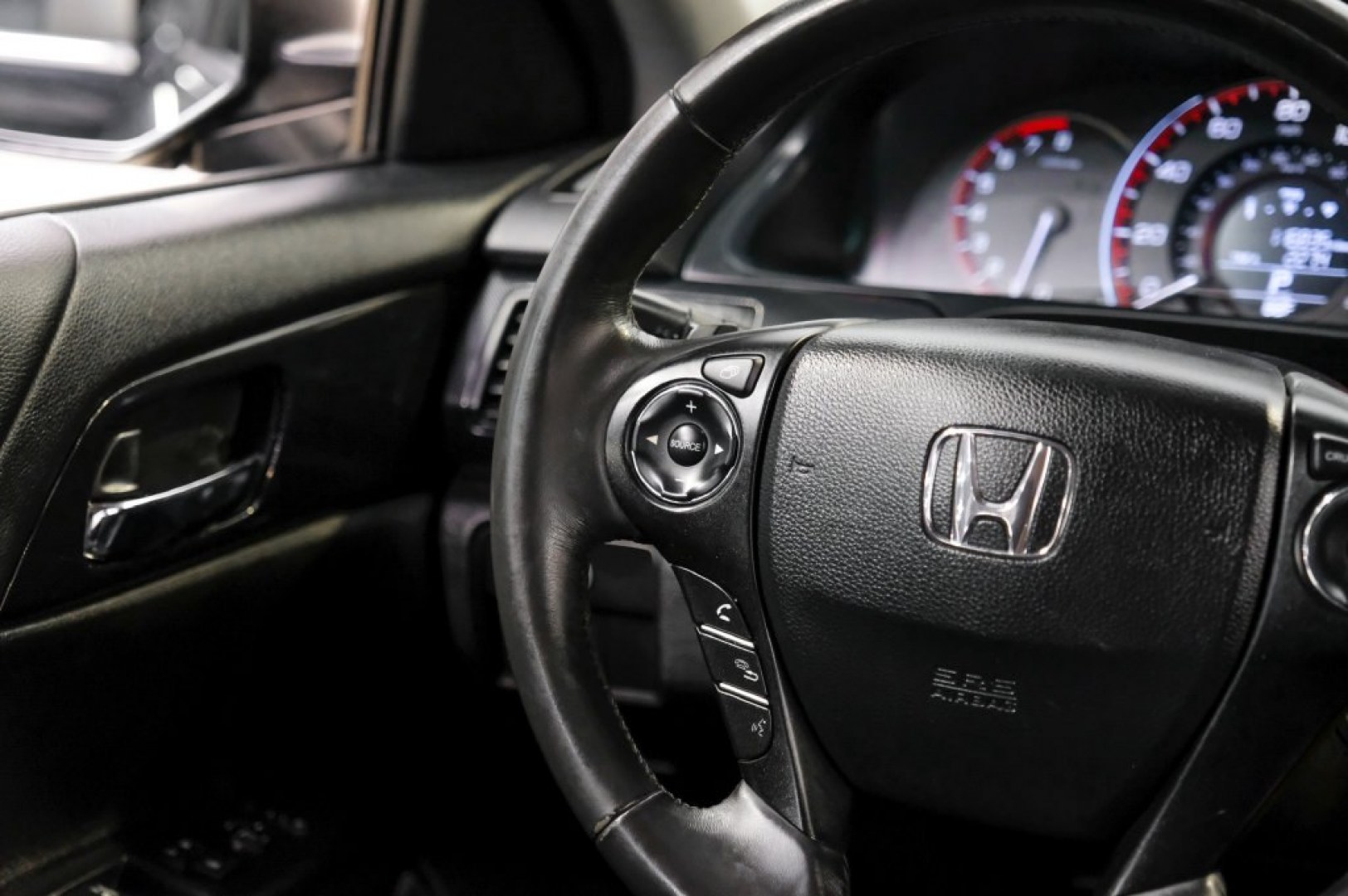 2014 Crystal Black Pearl /Black Honda Accord Sport (1HGCR2F52EA) with an 2.4L I4 DOHC i-VTEC 16V engine, CVT transmission, located at 15300 Midway Rd., Addison, TX, 75001, (972) 702-0011, 32.958321, -96.838074- Photo#20