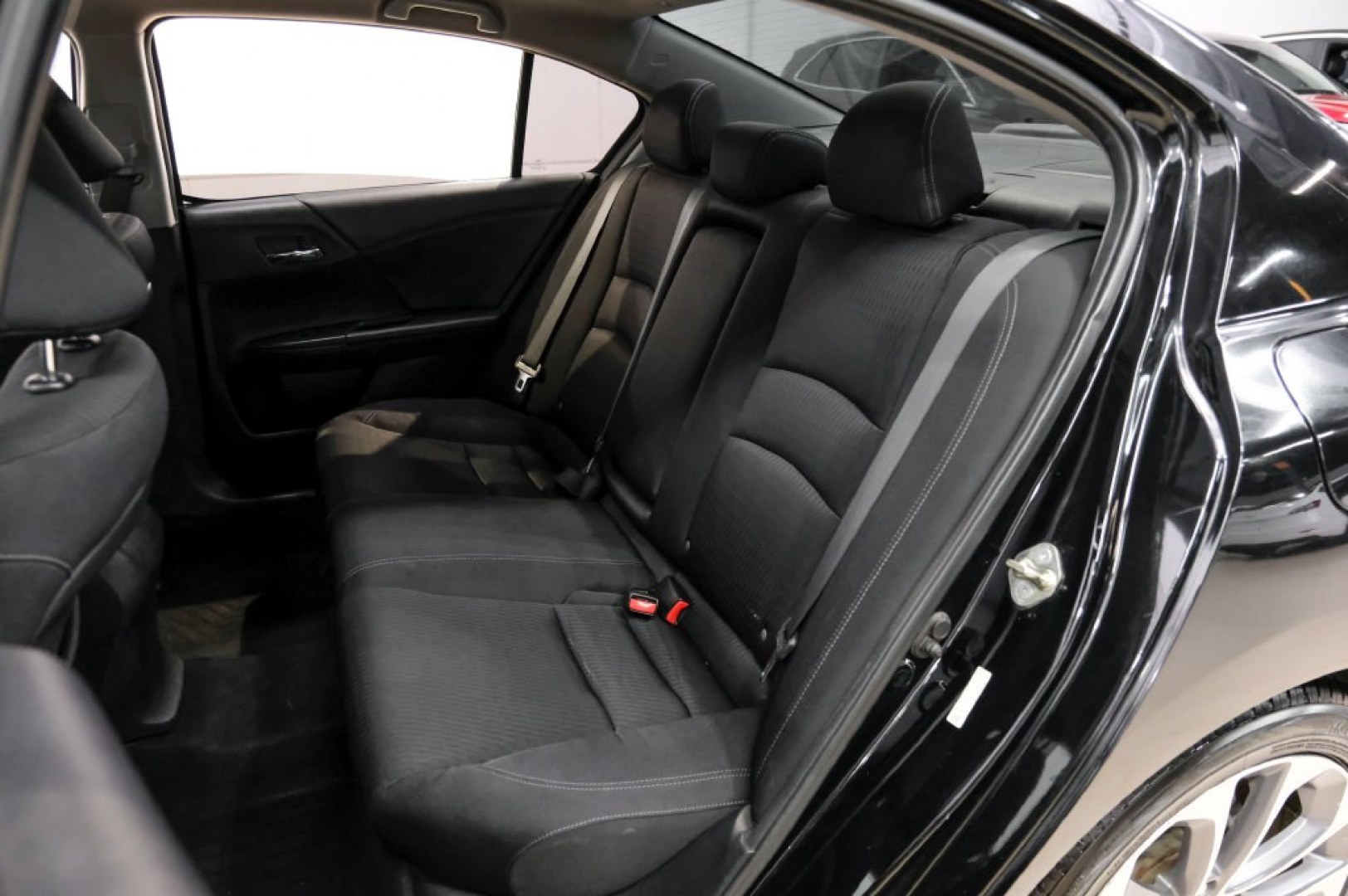 2014 Crystal Black Pearl /Black Honda Accord Sport (1HGCR2F52EA) with an 2.4L I4 DOHC i-VTEC 16V engine, CVT transmission, located at 15300 Midway Rd., Addison, TX, 75001, (972) 702-0011, 32.958321, -96.838074- Photo#41
