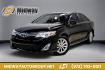 2014 Attitude Black Metallic /Ash Toyota Camry XLE (4T4BF1FK1ER) with an 2.5L I4 SMPI DOHC engine, Automatic transmission, located at 15300 Midway Rd., Addison, TX, 75001, (972) 702-0011, 32.958321, -96.838074- Photo#0
