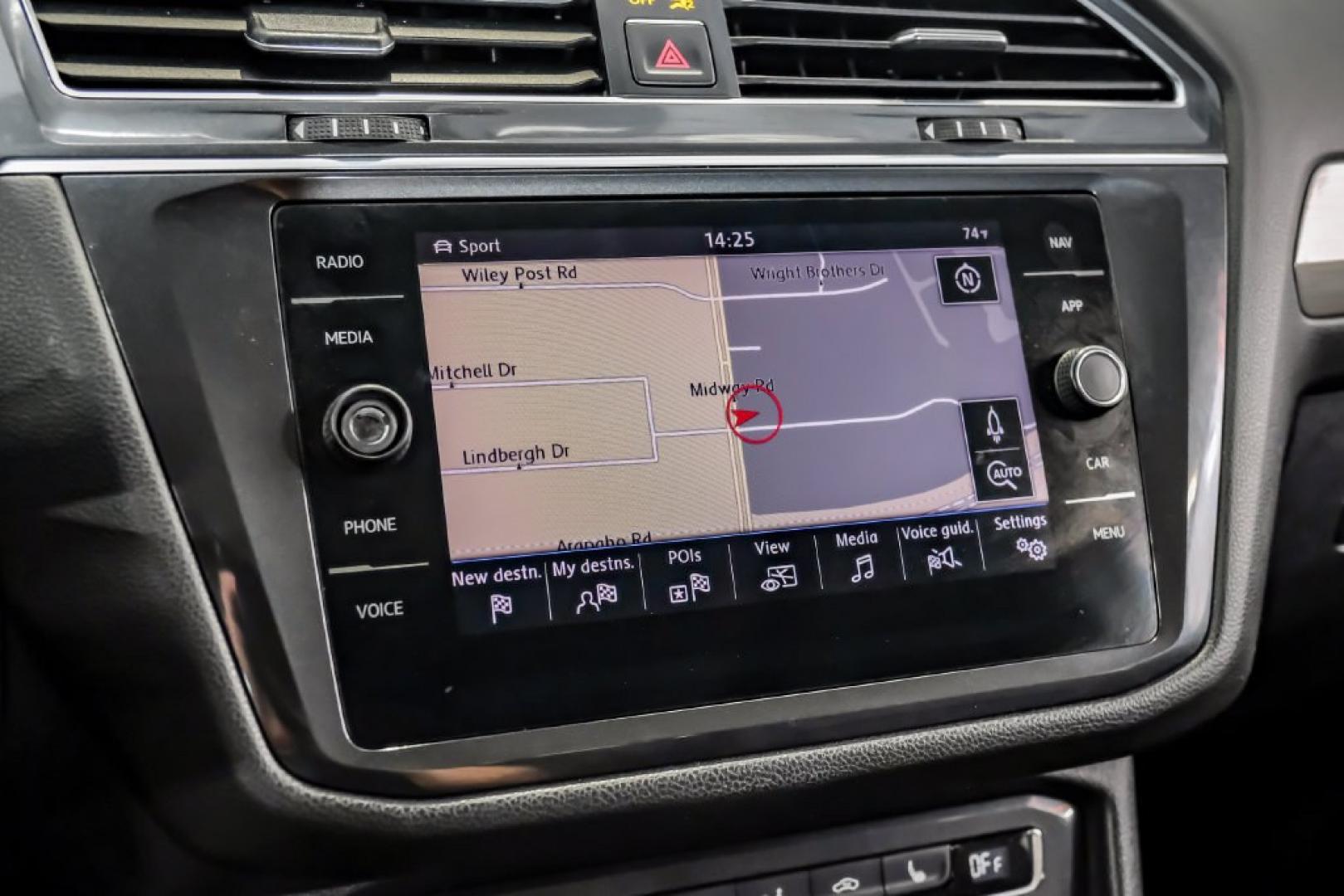 2018 Pearl Metallic /Titan Black Volkswagen Tiguan 2.0T SEL (3VV2B7AX1JM) with an 2.0L TSI DOHC engine, Automatic transmission, located at 15300 Midway Rd., Addison, TX, 75001, (972) 702-0011, 32.958321, -96.838074- Photo#26