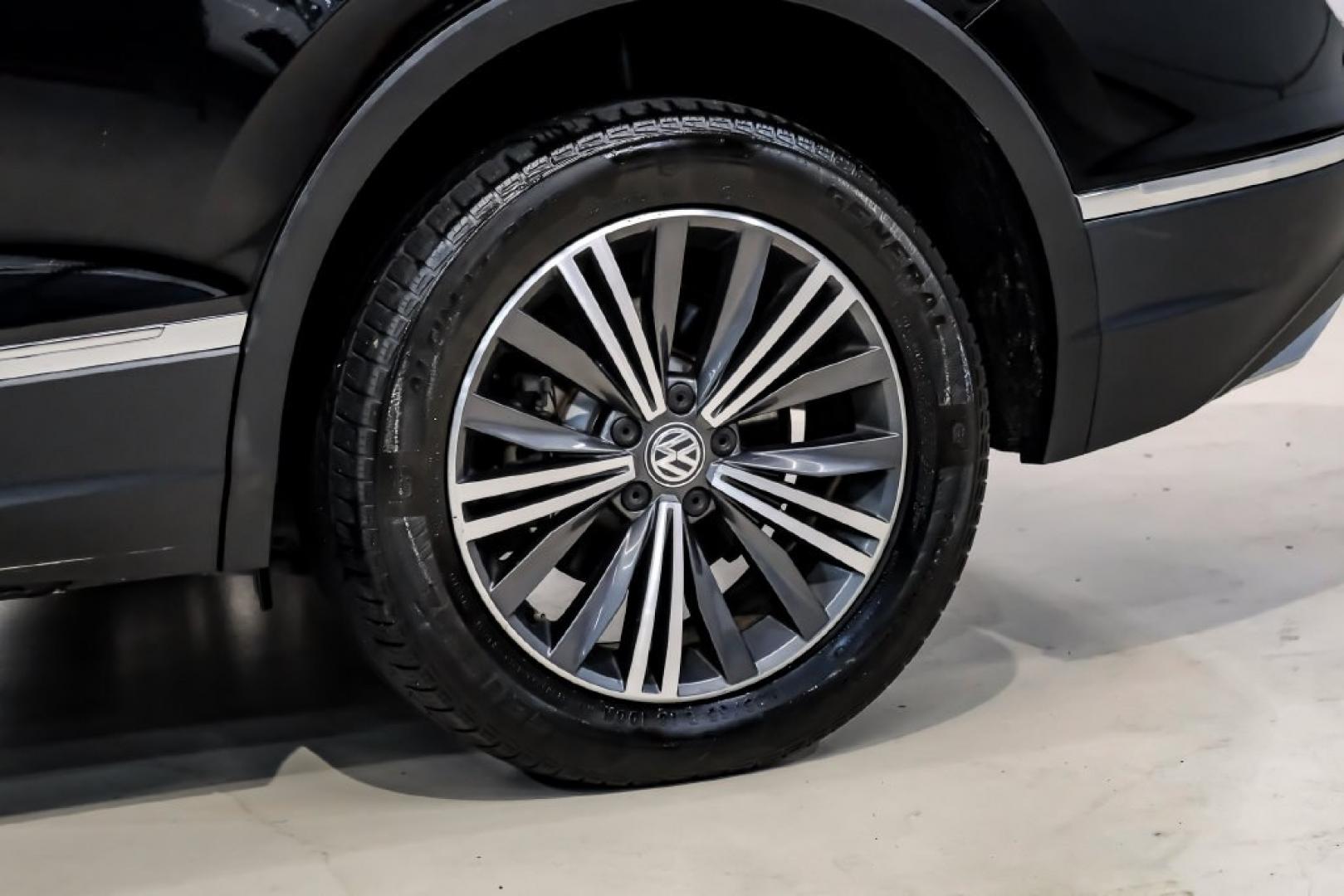 2018 Pearl Metallic /Titan Black Volkswagen Tiguan 2.0T SEL (3VV2B7AX1JM) with an 2.0L TSI DOHC engine, Automatic transmission, located at 15300 Midway Rd., Addison, TX, 75001, (972) 702-0011, 32.958321, -96.838074- Photo#71