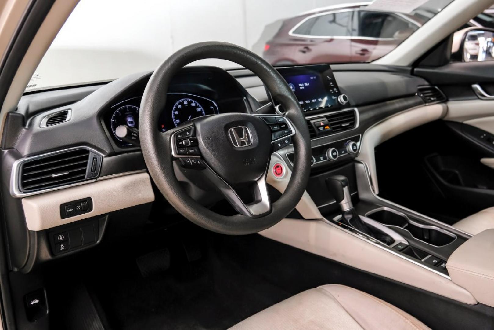 2020 Champagne Frost Pearl Honda Accord LX (1HGCV1F17LA) with an 1.5T I4 DOHC 16V Turbocharged VTEC engine, CVT transmission, located at 15300 Midway Rd., Addison, TX, 75001, (972) 702-0011, 32.958321, -96.838074- Photo#2