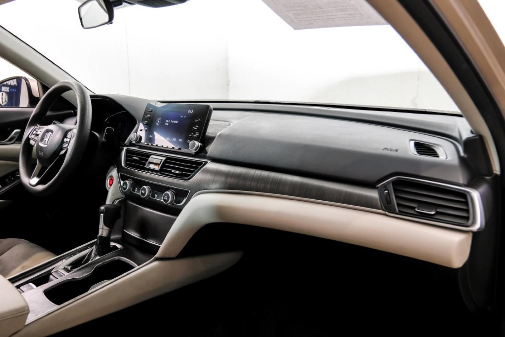 2020 Champagne Frost Pearl Honda Accord LX (1HGCV1F17LA) with an 1.5T I4 DOHC 16V Turbocharged VTEC engine, CVT transmission, located at 15300 Midway Rd., Addison, TX, 75001, (972) 702-0011, 32.958321, -96.838074- Photo#15