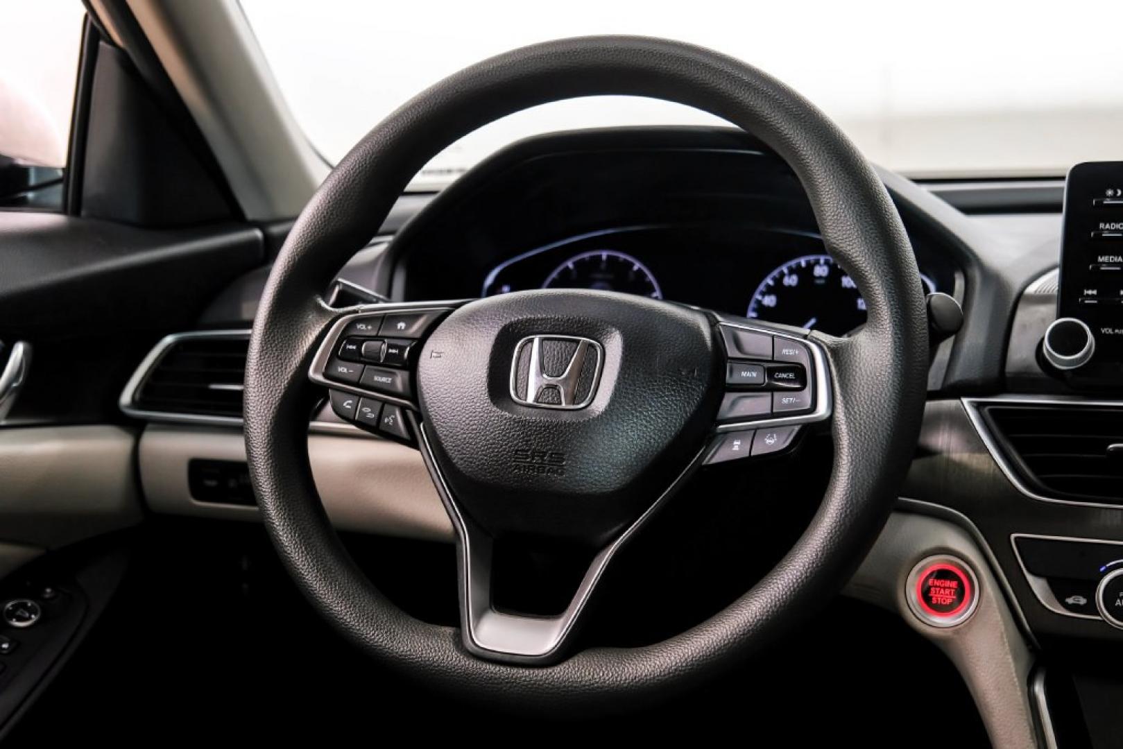 2020 Champagne Frost Pearl Honda Accord LX (1HGCV1F17LA) with an 1.5T I4 DOHC 16V Turbocharged VTEC engine, CVT transmission, located at 15300 Midway Rd., Addison, TX, 75001, (972) 702-0011, 32.958321, -96.838074- Photo#19